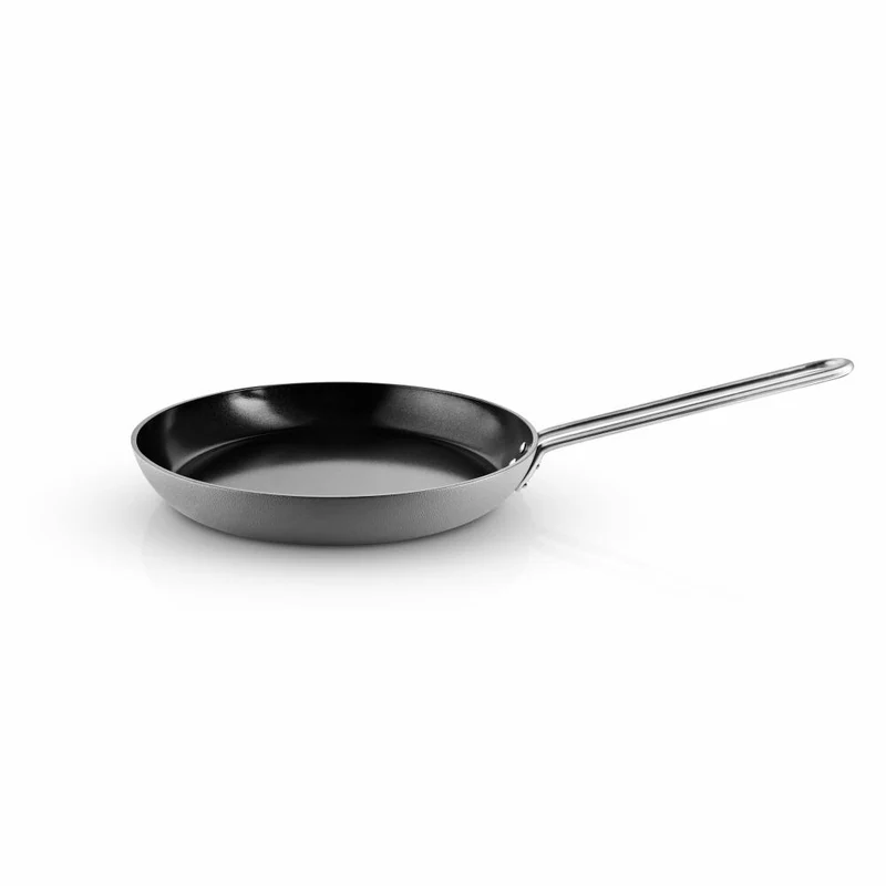 Eva Solo Bratpfanne Grey Line, Pfanne, Aluminium, Edelstahl, Grau, 28 cm, 260328