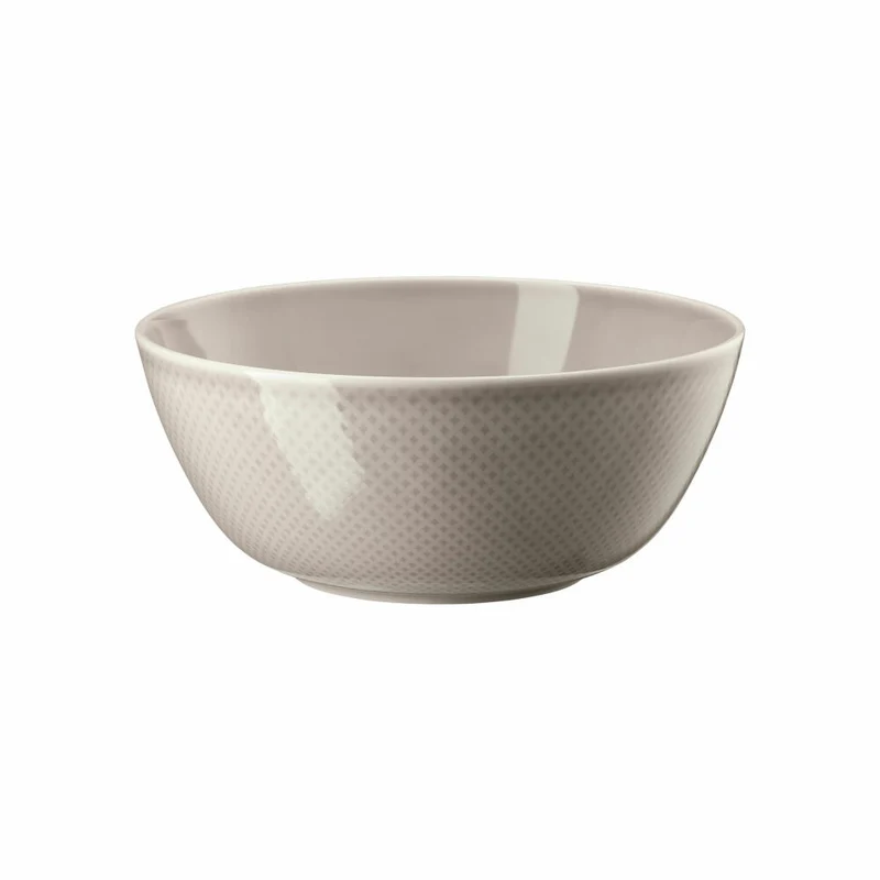 Rosenthal Schüssel Junto Soft Shell, Porzellan, Grau, 26 cm, 10540-405207-13326