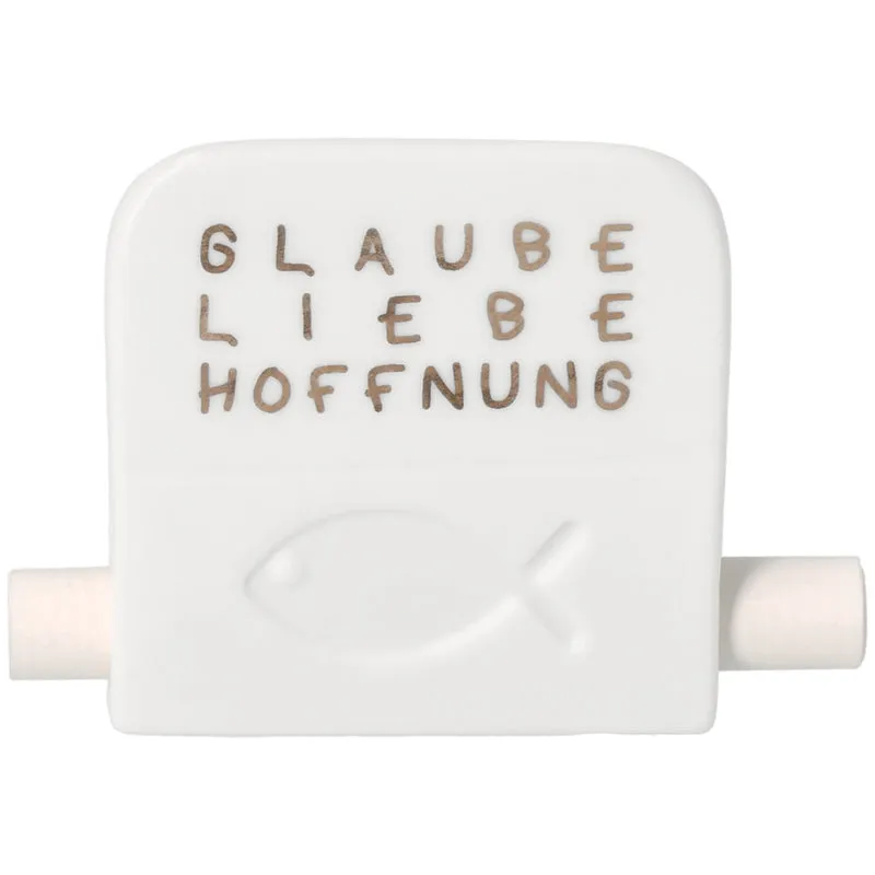 RAEDER DESIGN Kleine Aufmerksamkeit. Glaube. Liebe. Hoffnung