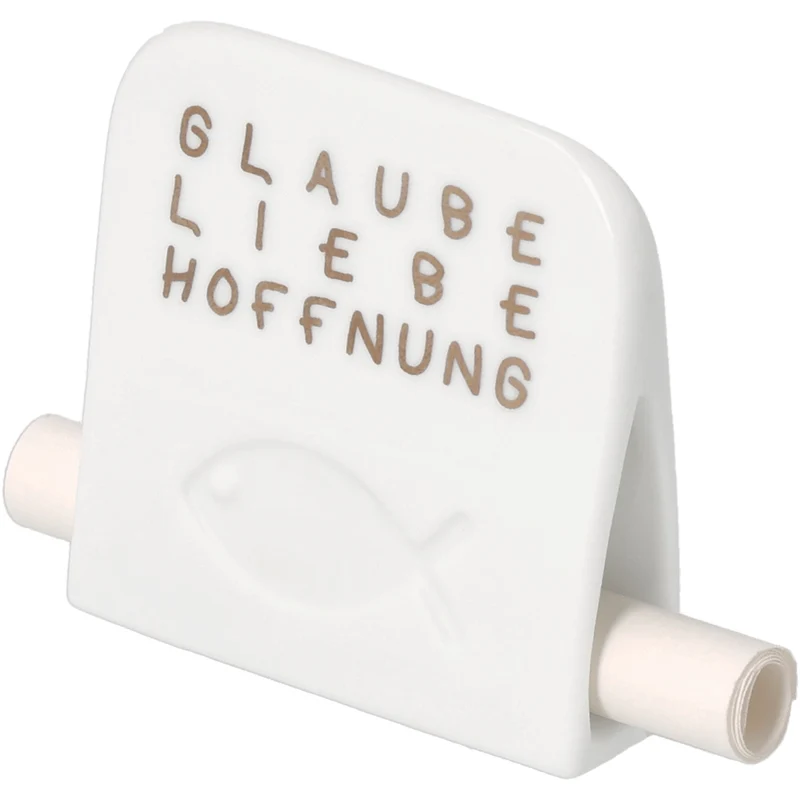 RAEDER DESIGN Kleine Aufmerksamkeit. Glaube. Liebe. Hoffnung