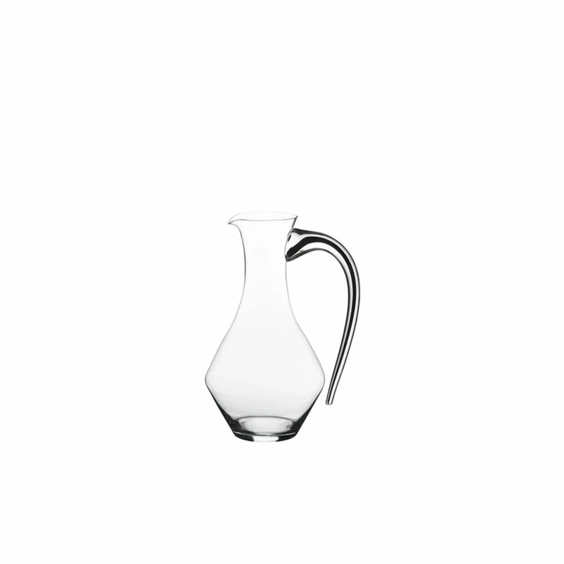 Riedel Fatto A Mano Cabernet Magnum Dekanter, Weinkaraffe, Weindekanter, Kristallglas, Schwarz, 1.5 L, 4900/26B