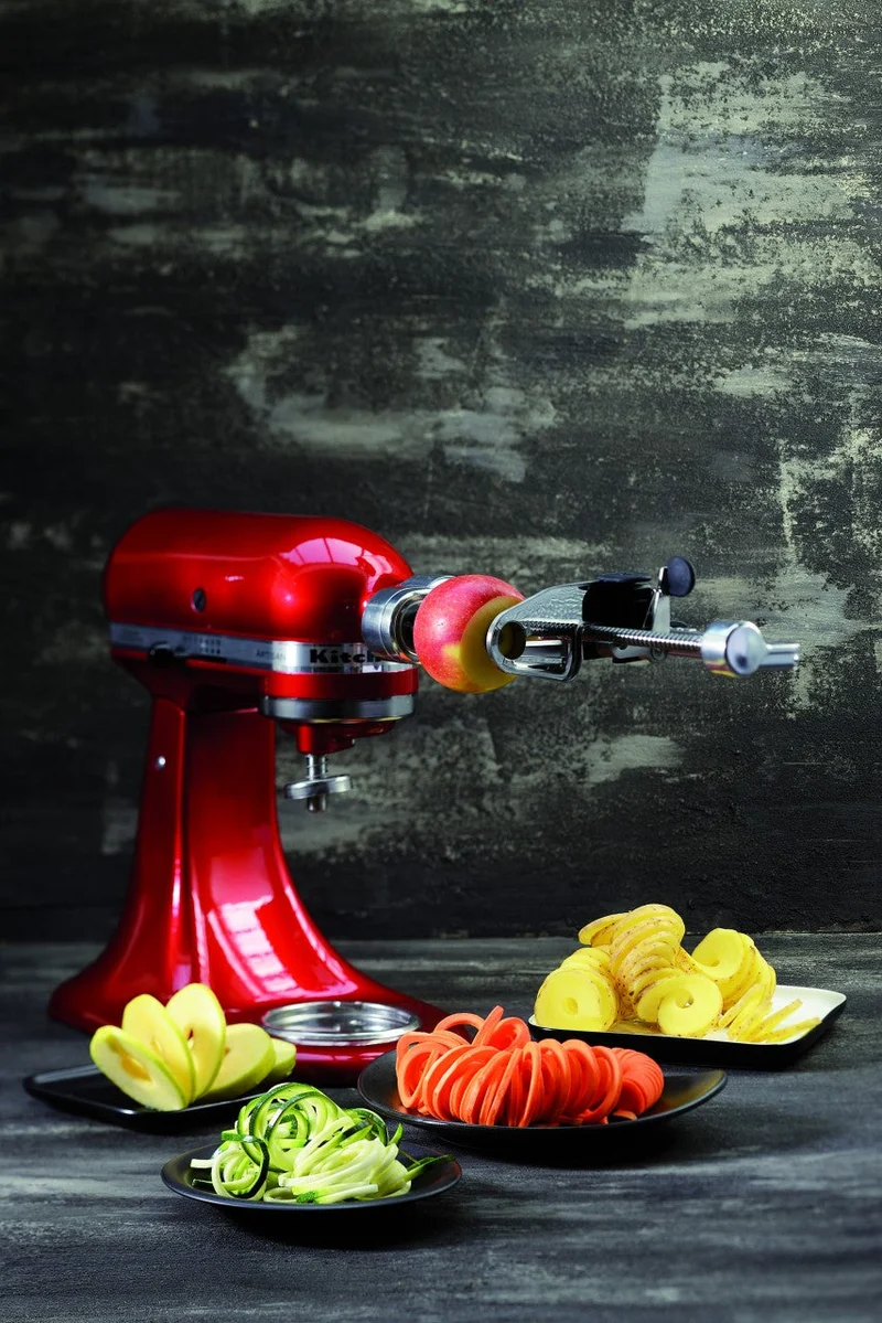 KitchenAid Spiralschneider mit 4 Messer 5KSM1APC
