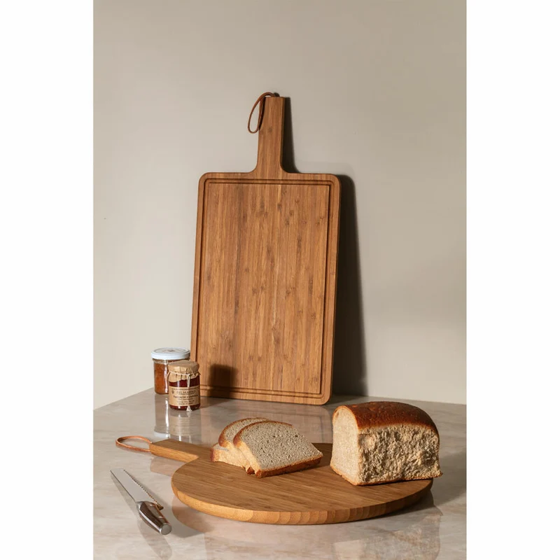 Eva Solo Schneidebrett Nordic Kitchen, Küchenbrett, Bambus, Braun, 35 cm, 530465