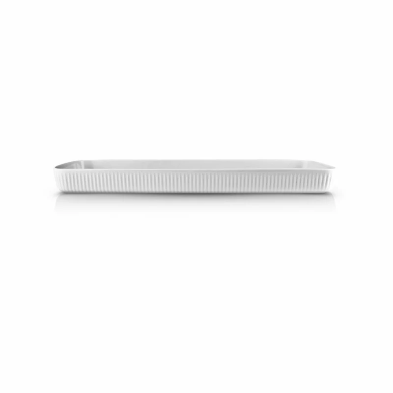 Eva Solo Servierplatte Legio Nova White, Porzellan, Weiß, 37 x 13 cm, 887394