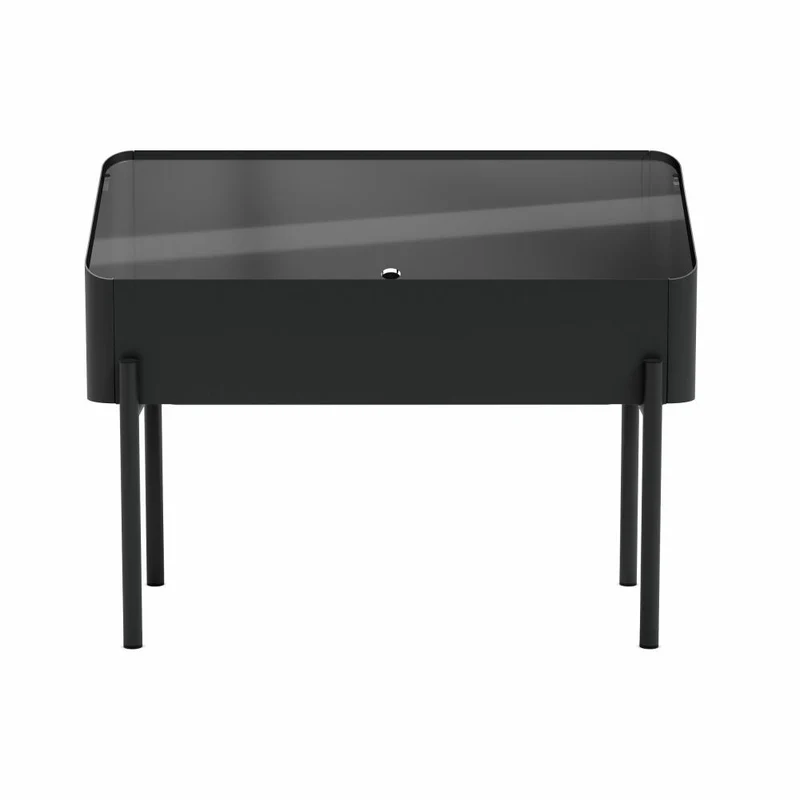 Eva Solo Anzuchtbox Simply Grow, Aluminium, Glas, Kunststoff, Schwarz, 33 x 63 x 80 cm, 741010012