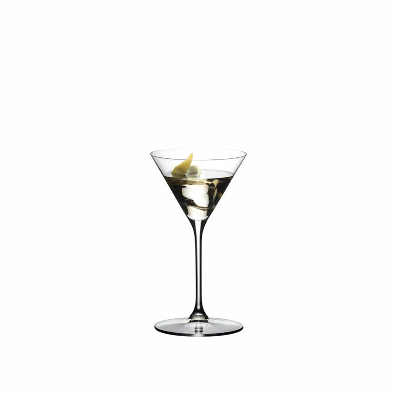 Riedel Grape@Riedel Martini Cocktail, 2er Set, Cocktailglas, Martiniglas, Kristallglas, 200 ml, 6424/77