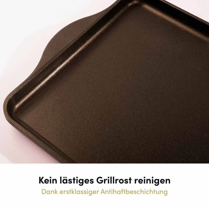 Teppanyakiplatte I Grillplatte I Plancha 49x29 cm