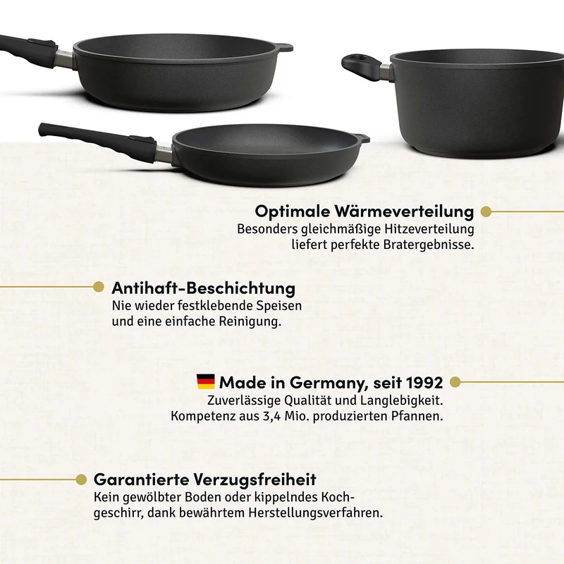 Bestseller Kochgeschirr Vorteilsset 6-teilig