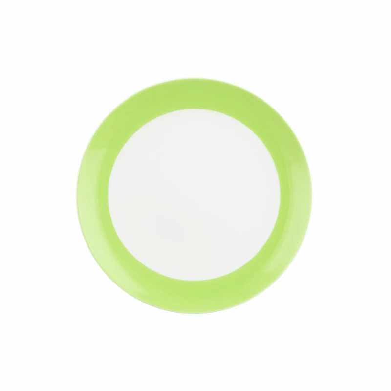 Seltmann Weiden Brotteller Liberty Pure Colors Lime Green, Frühstücksteller, Porzellan, Grün, 17.7 cm, 001.776028