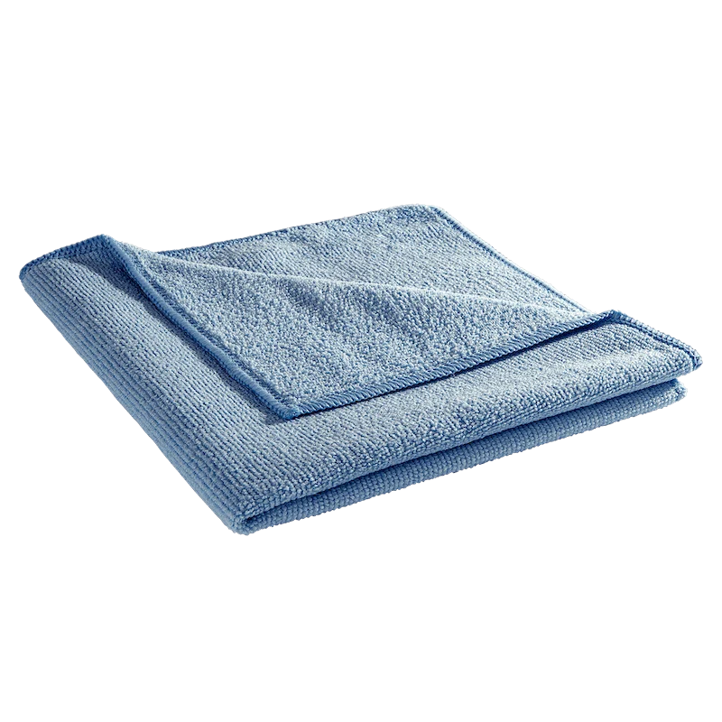 Spezial Mikrofasertuch kettgewirkt 40x40 cm blau