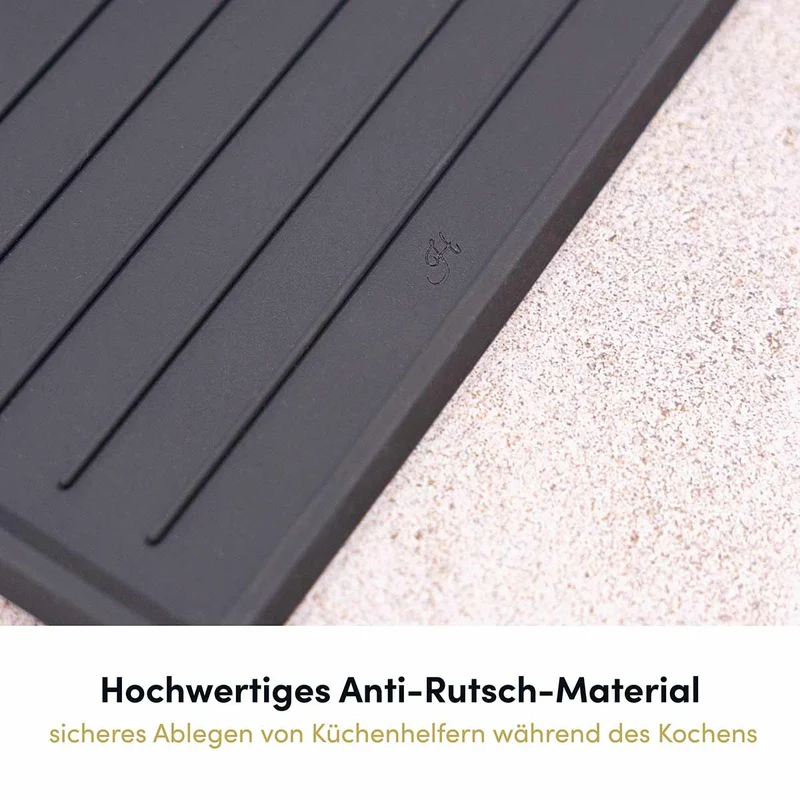 Praktische Ablage für drei Küchenhelfer