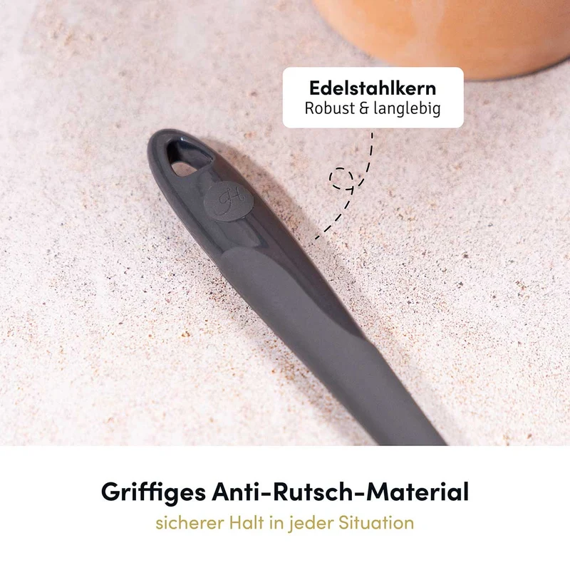 Kochlöffel mit robustem Edelstahlkern