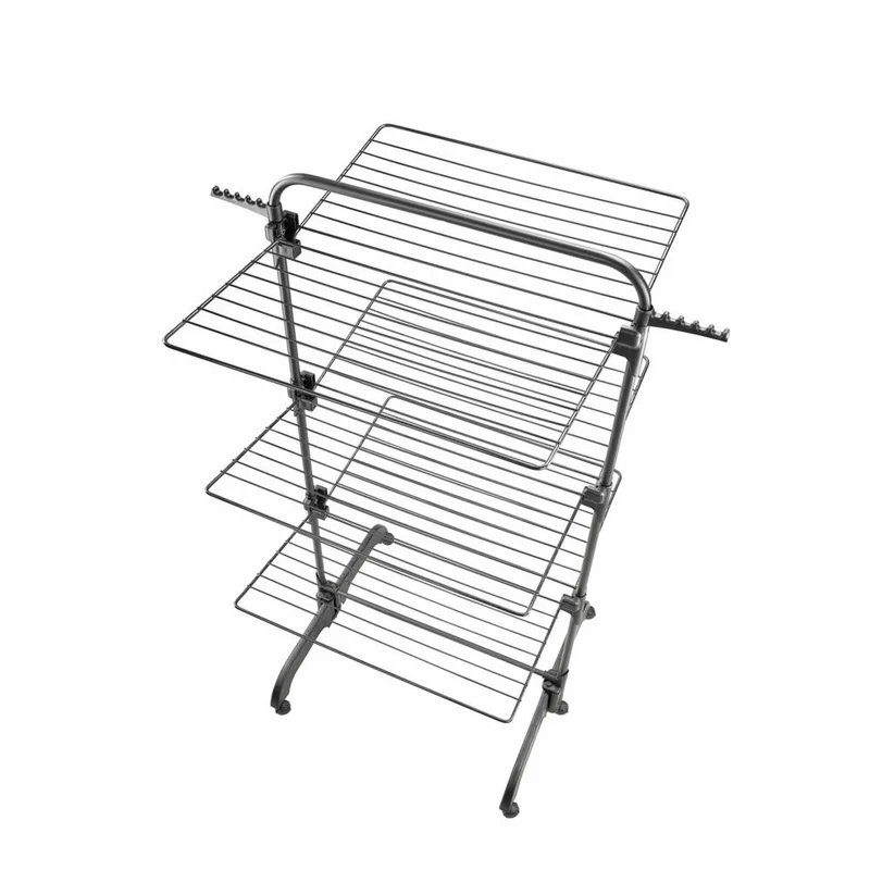 Leifheit Turmtrockner Comfort Tower 420 Black, Trockenständer, Wäschetrockner, 81691