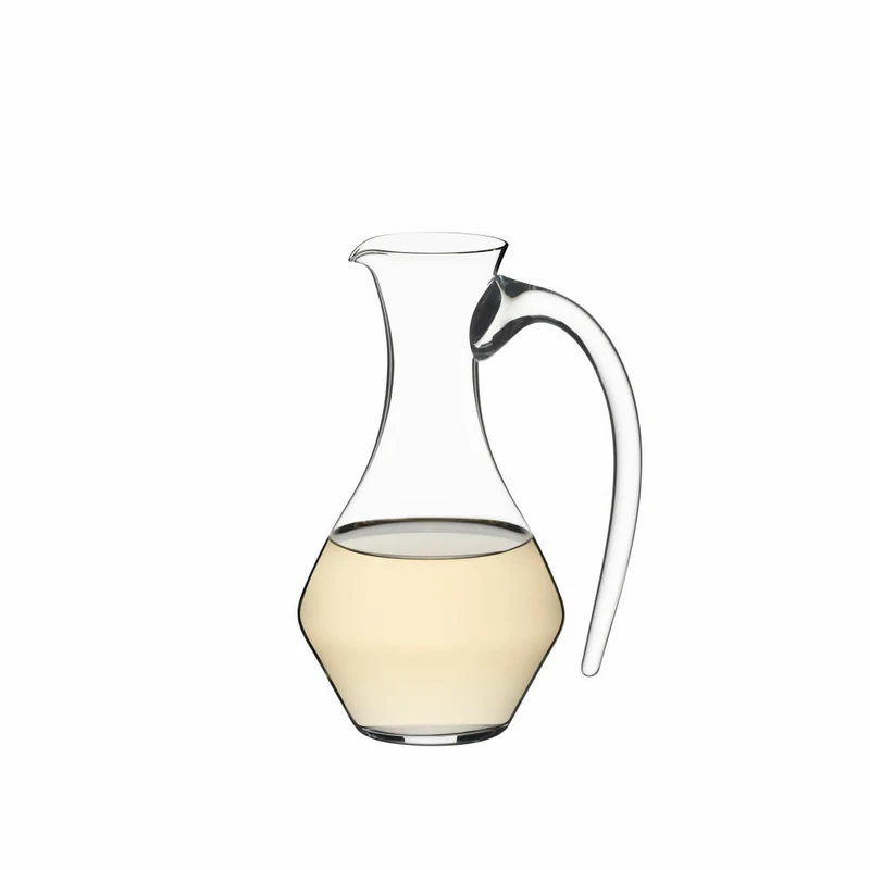 Riedel Fatto A Mano Cabernet Dekanter, Weinkaraffe, Weindekanter, Kristallglas, Klar, 0.75 L, 4900/13