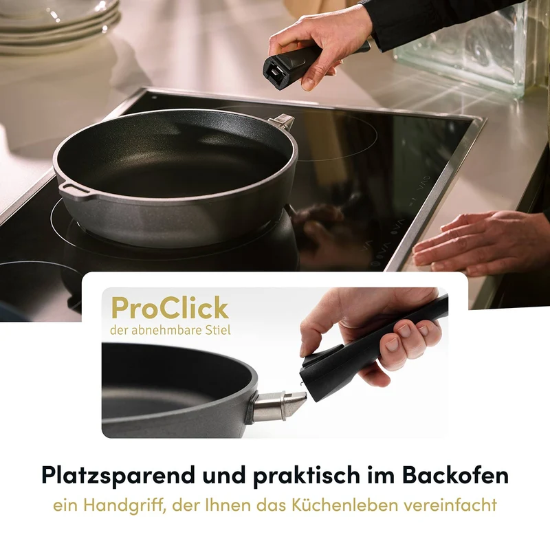 Wokpfanne Ø 32 cm I Deckel optional