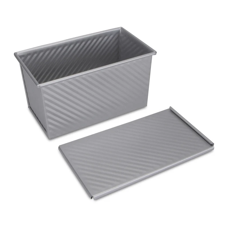 Städter Toastbrotform we love baking, Kastenform, Kuchenform, Metall, Grau, 21.5 cm, 666191