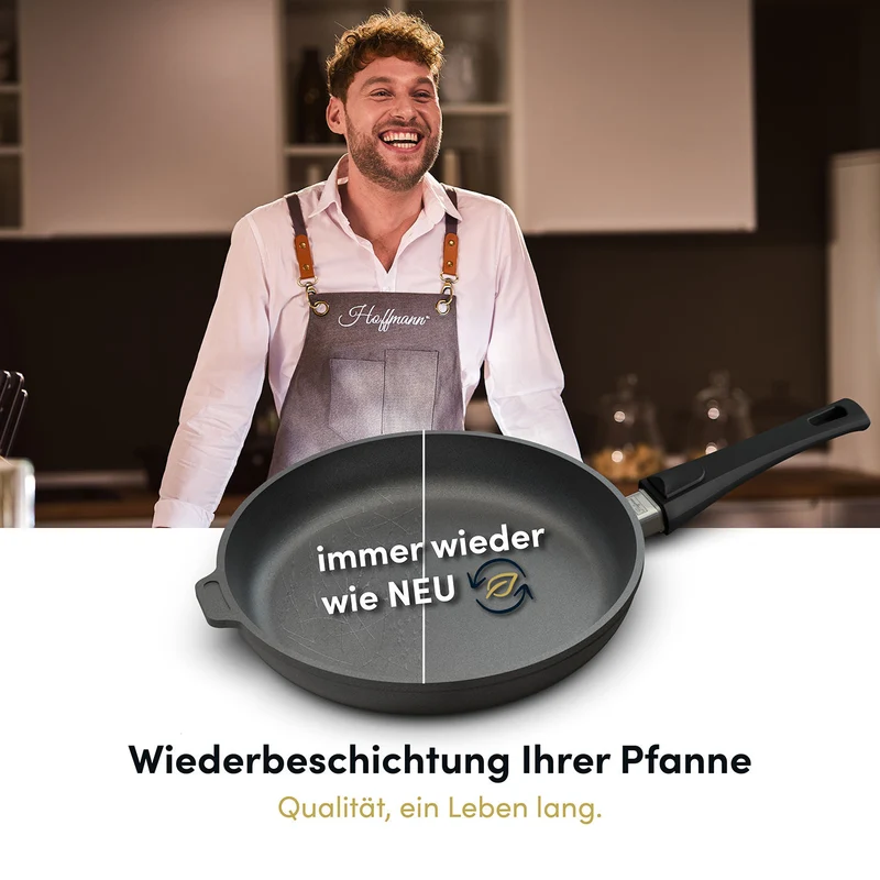 Grillpfanne eckig 28x28 cm I Deckel optional
