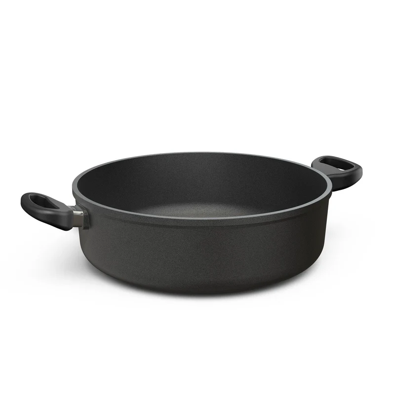 Bräter 32 cm Rund 10 cm Innenhöhe I Deckel optional