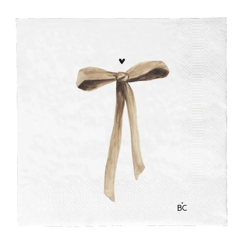 BASTION COLLECTIONS Papierservietten Schleife
