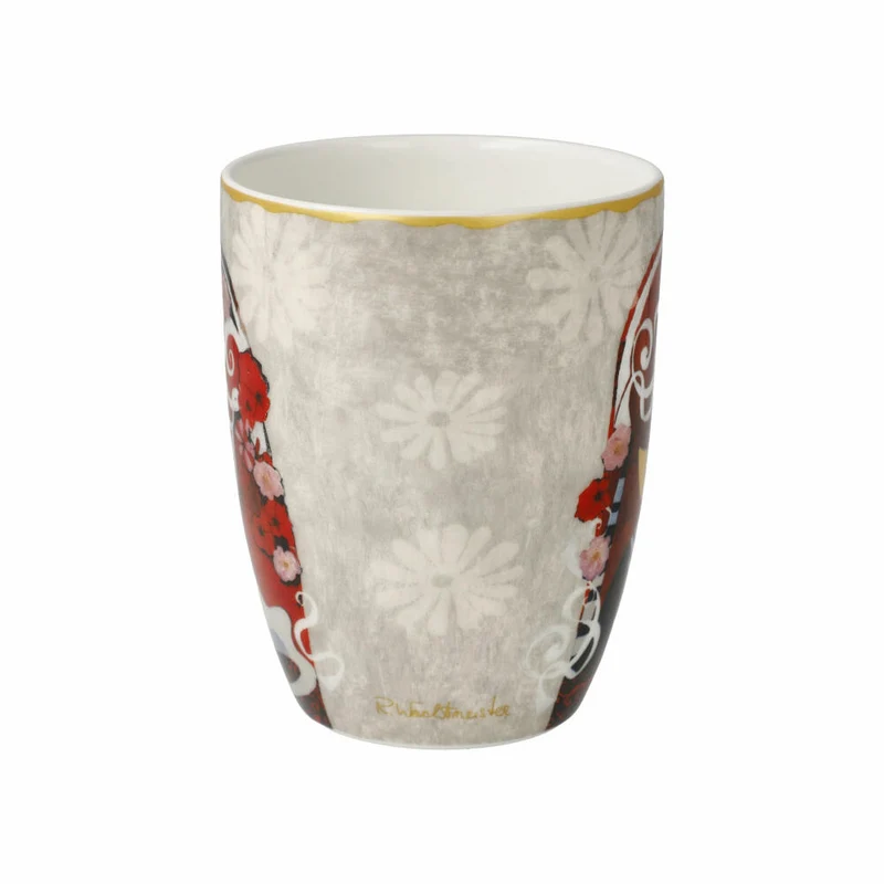 Goebel Künstlertasse R. Wachtmeister - Templi dell amore, Fine Bone China, Bunt, 400 ml, 66861381