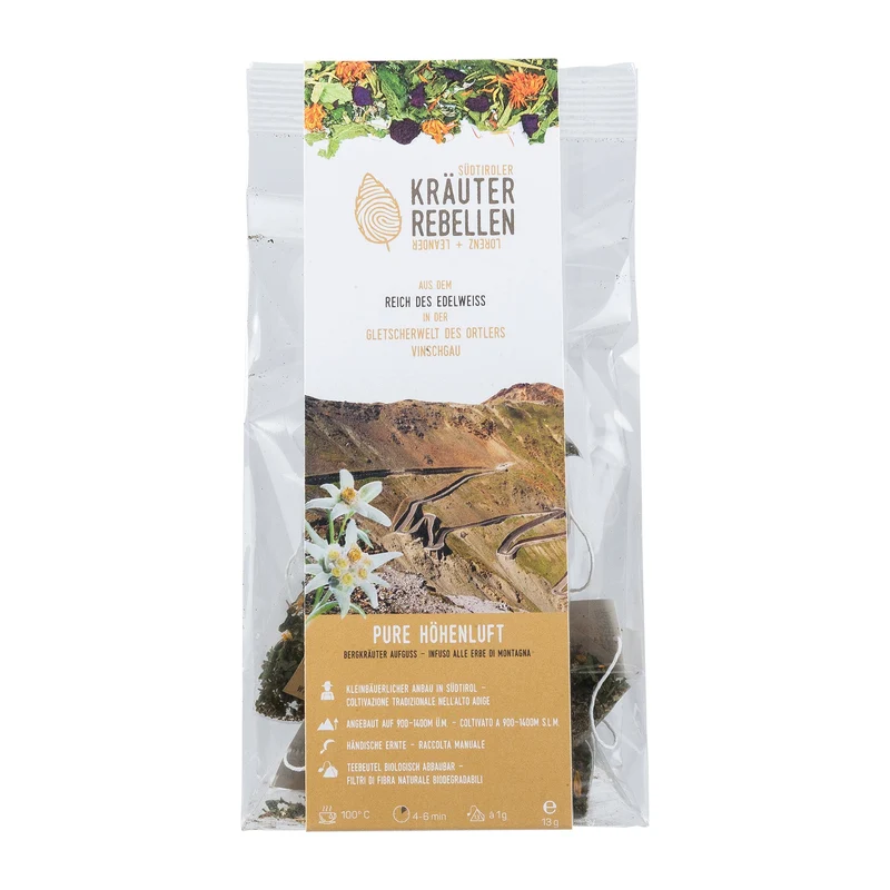 Pure Höhenluft – Tee Beutel