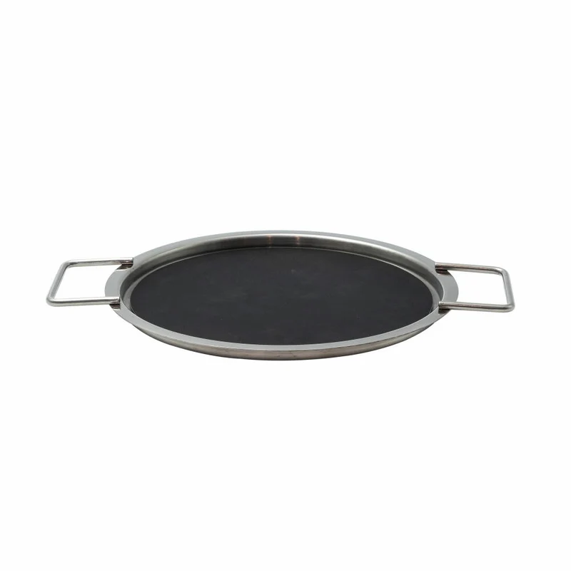 Eva Solo Abgießdeckel, Topfdeckel, Edelstahl, Schwarz, Silberfarben, 20 cm, 303020
