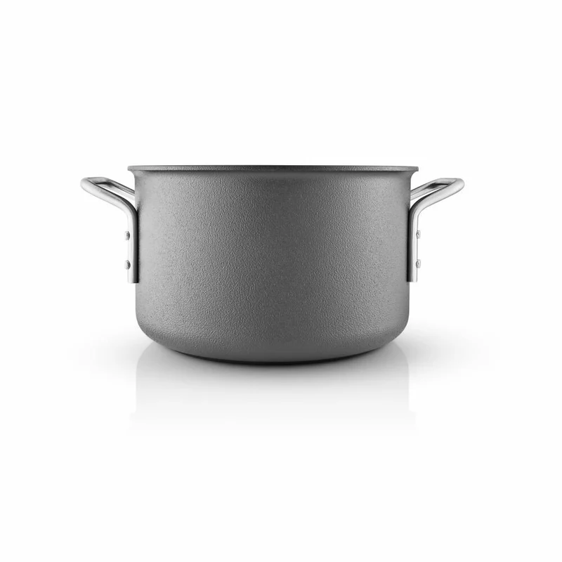 Eva Solo Topf Grey Line, Kochtopf, Aluminium, Edelstahl, Grau, 20 cm, 260338