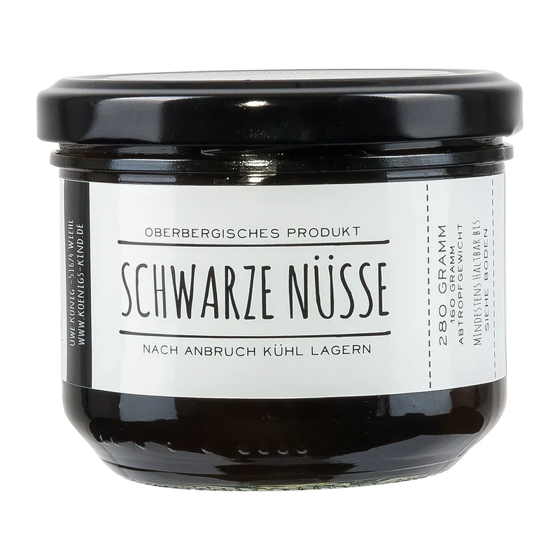 Schwarze Nüsse