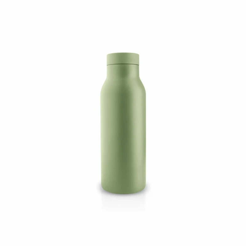 Eva Solo Isolierflasche Urban Pistachio, Edelstahl, Kunststoff, Grün, 500 ml, 575047