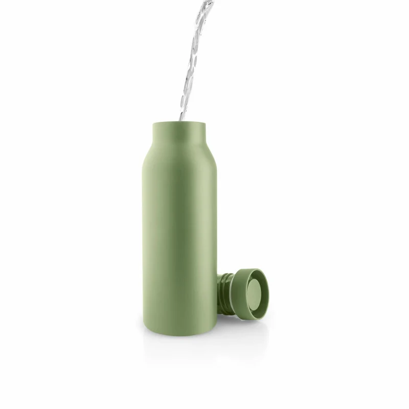 Eva Solo Isolierflasche Urban Pistachio, Edelstahl, Kunststoff, Grün, 500 ml, 575047