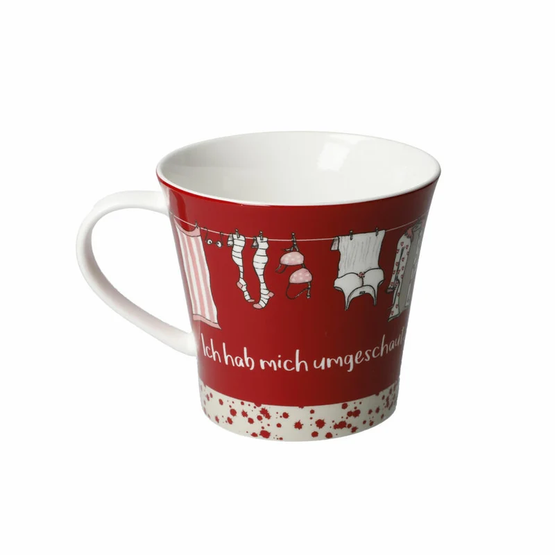 Goebel Coffee-Tea Mug Barbara Freundlieb - Wir sind die Schönsten, Fine Bone China, Bunt, 350 ml, 27000801
