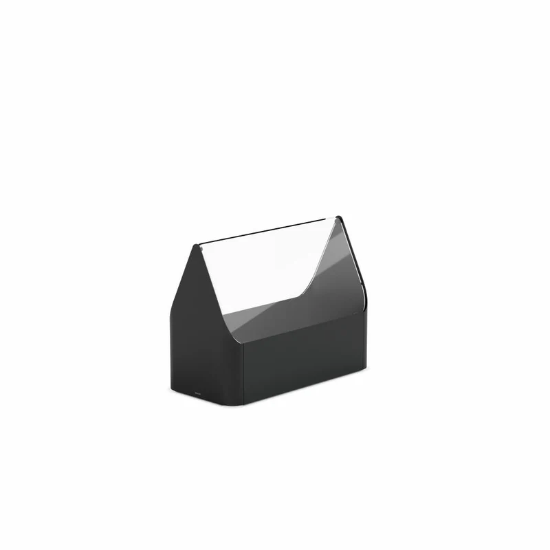 Eva Solo Mini-Gewächshaus Simply Grow, Aluminium, Glas, Kunststoff, Schwarz, 32 x 42 x 20 cm, 741010015