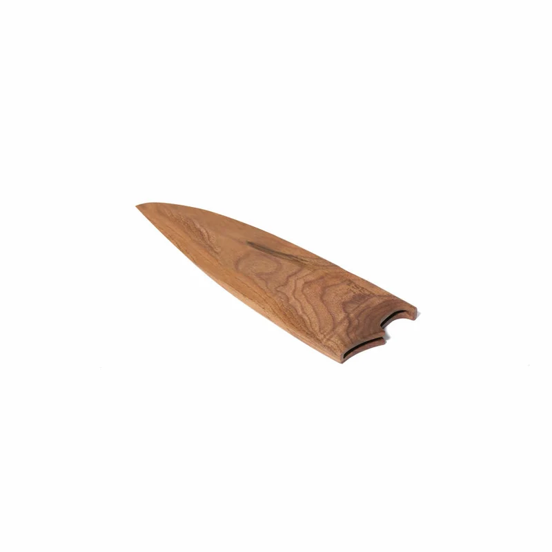 Comas Klingenschutz Mestre Maurici Saya für Santoku-Chefmesser 17 cm, Messerscheide, Holz, Braun, 11661