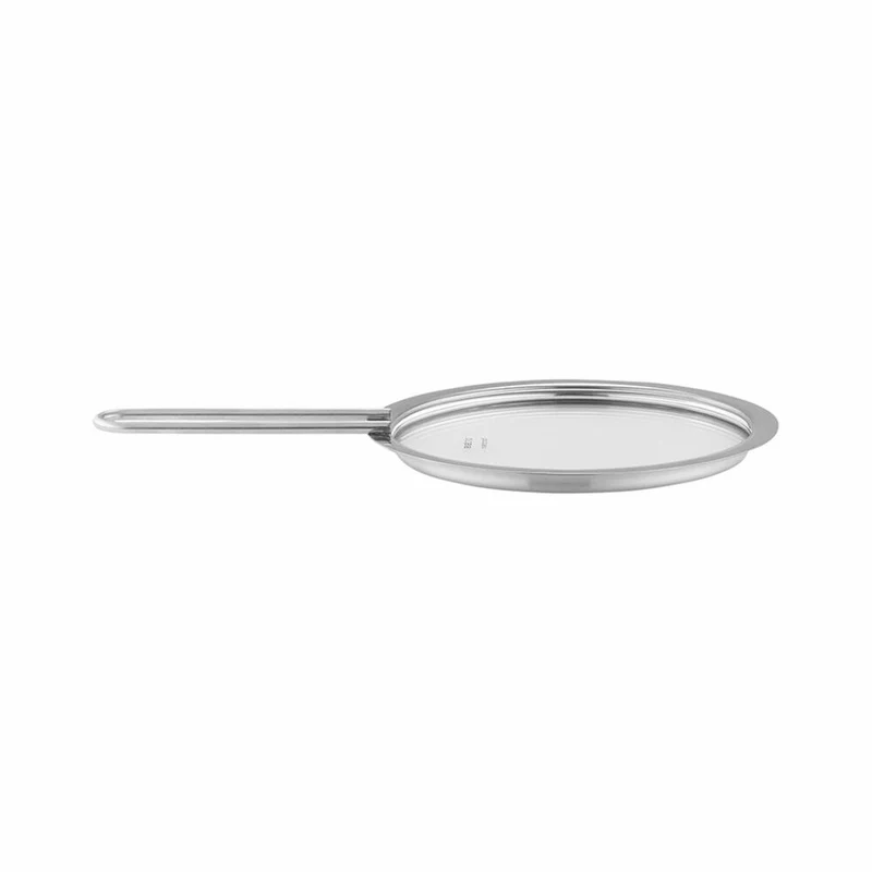 Eva Solo Glasdeckel, Topfdeckel, Pfannendeckel, Edelstahl, Glas, Silberfarben, 13 cm, 301013