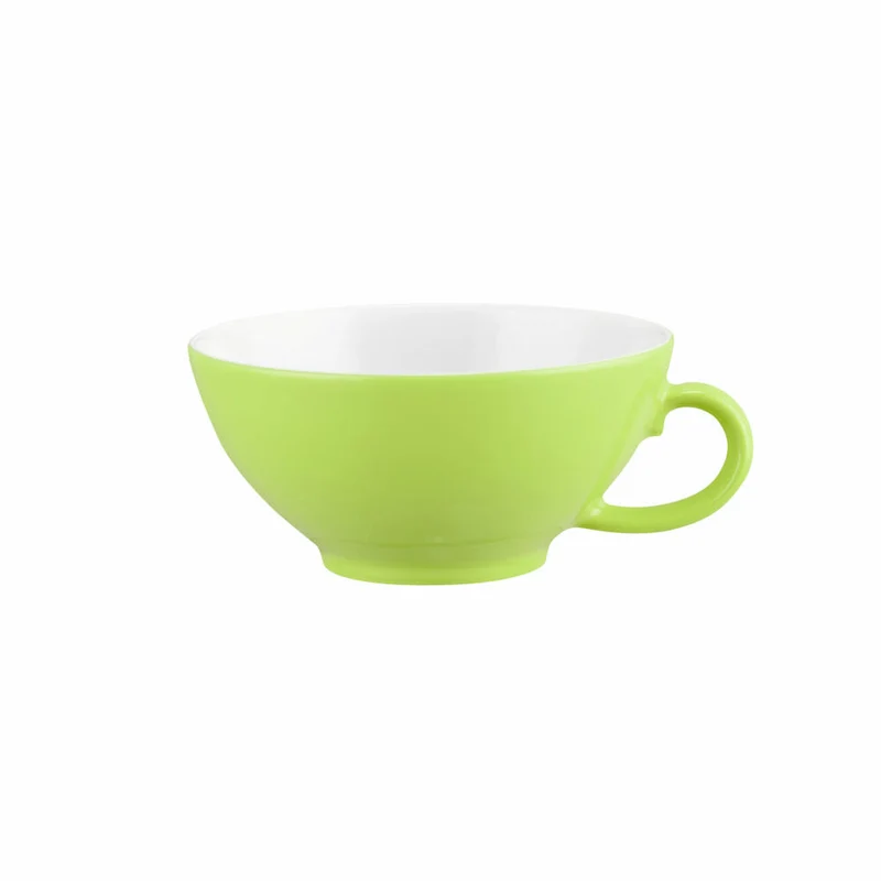 Seltmann Weiden Teeobertasse Klein Liberty Pure Colors Lime Green, Teetasse, Porzellan, Grün, 140 ml, 001.776023