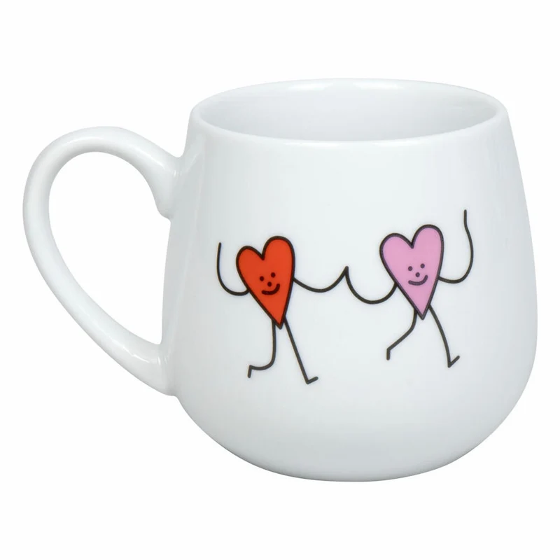 Könitz Kuschelbecher First Love, Tasse, Porzellan, Rot, 400 ml, 11 1 143 2935
