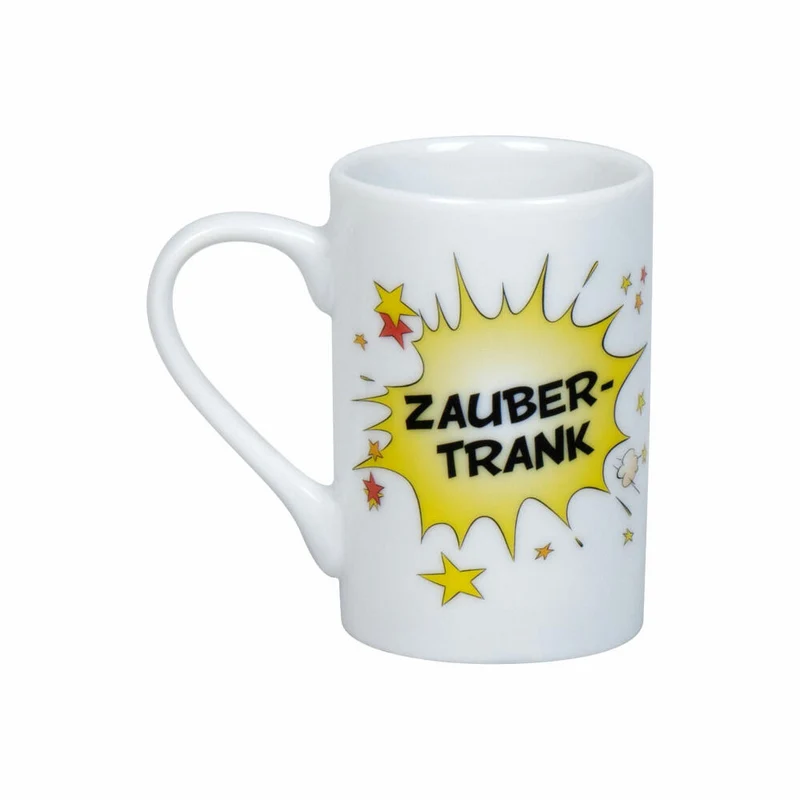 Könitz Mini-Becher Asterix - Zaubertrank, Porzellan, Bunt, 85 ml, 11 1 353 2383