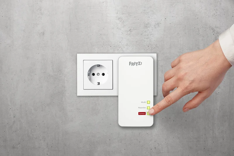 FRITZ!Powerline 1260/1220 Set – WLAN & 1.200 MBit/s für Streaming & NAS