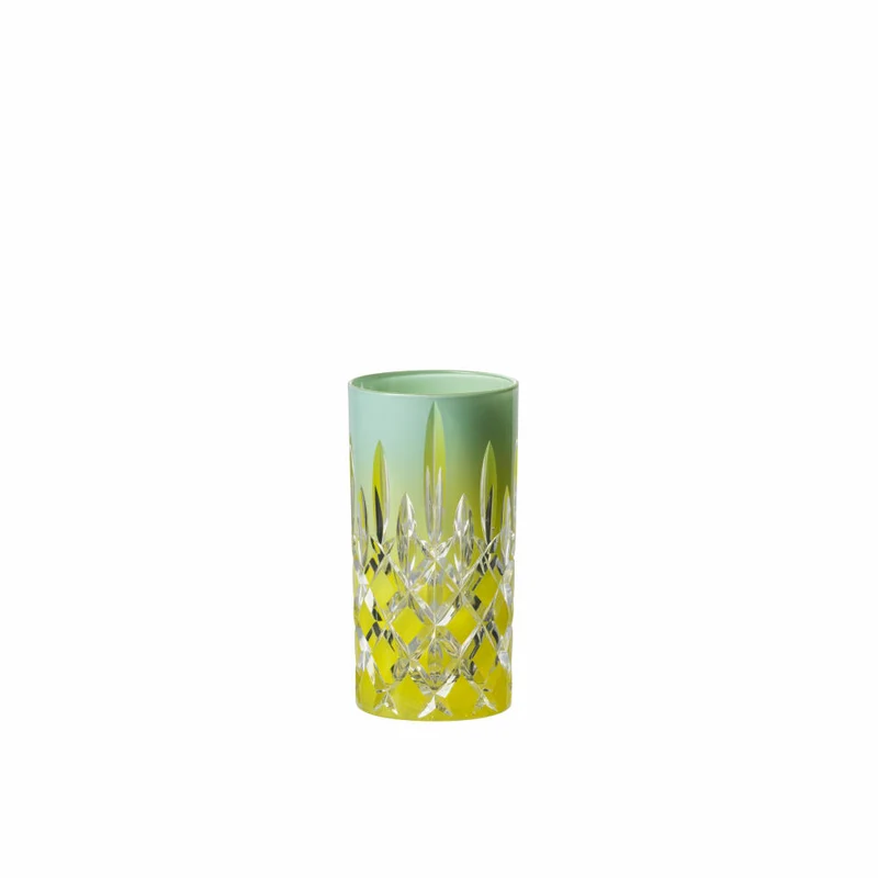 Riedel Laudon Highball, Longdrinkglas, Trinkglas, Kristallglas, Türkis-Gelb, 395 ml, 1515/04S3TY