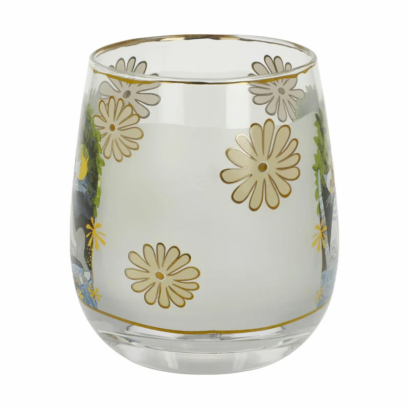 Goebel Windlicht Rosina Wachtmeister - Al chiaro di luna, Glas, Bunt, 9.5 cm, 66861411