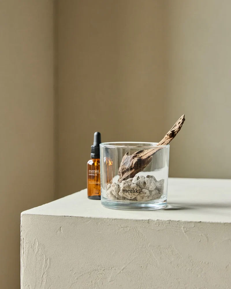 Meraki Diffusor Lavastone & Wood - Herbal Calm
