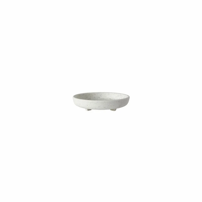 Hachiman Pflanztopfuntersetzer Eco 3 Rund, Polypropylen, Weiß, 9 cm, 242697