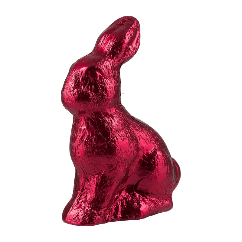 Osterhase Schokolade – kaminrot