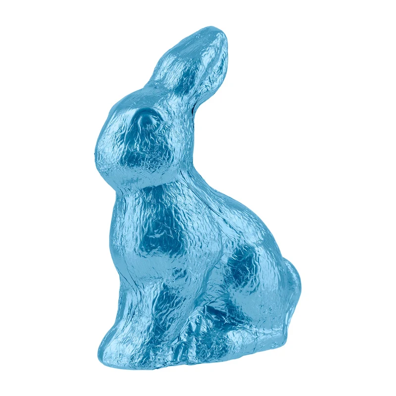 Osterhase Schokolade – eisblau