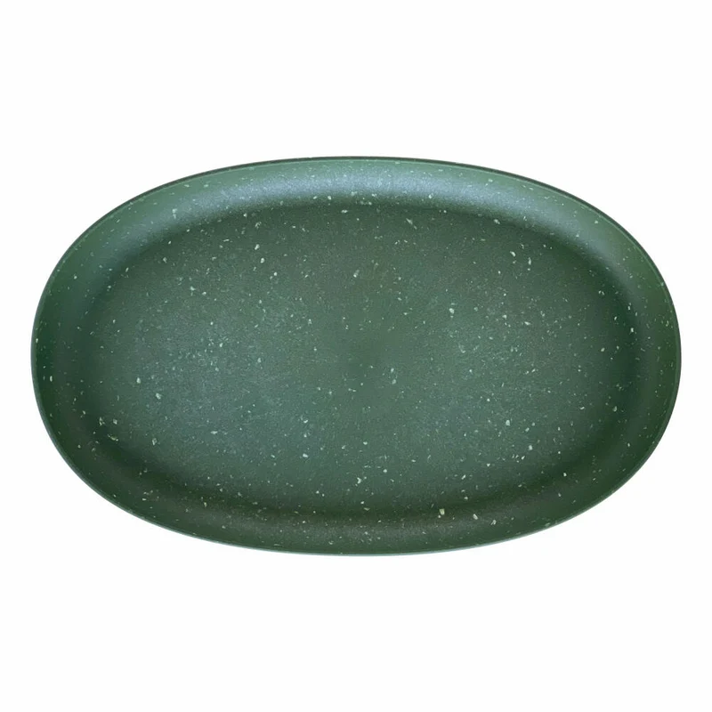 Hachiman Pflanztopfuntersetzer Eco Oval 490, Polypropylen, Grün, 243267