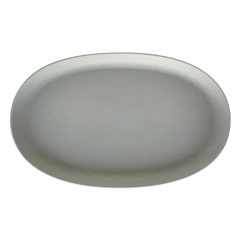 Hachiman Pflanztopfuntersetzer Eco Oval 490, Polypropylen, Grau, 243212