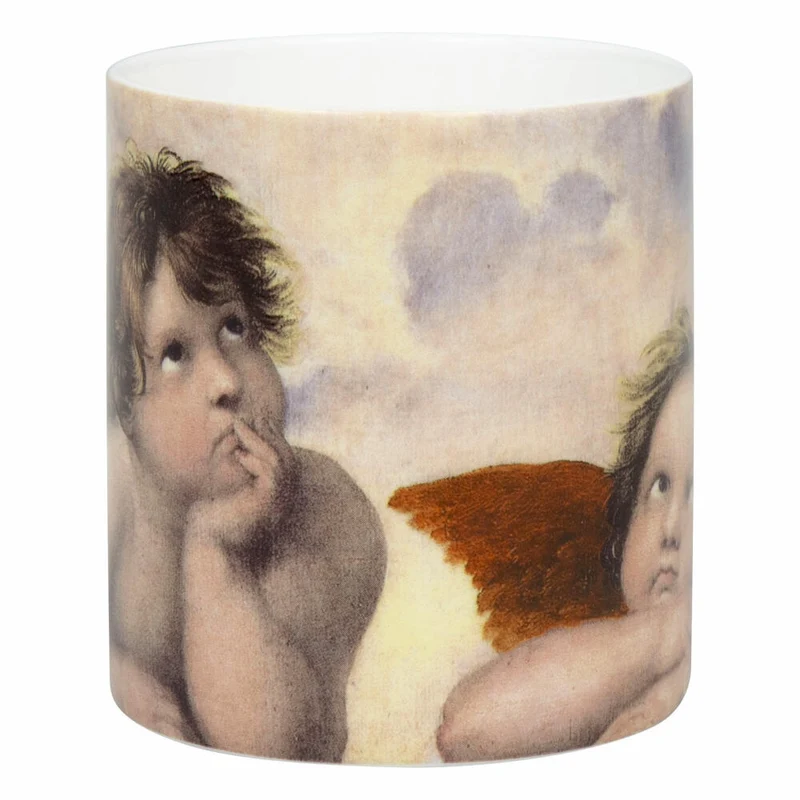 Könitz Becher Madonna Sistina - Raffael, in Geschenkbox, Bone China, Braun, 400 ml, 11 5 004 2802