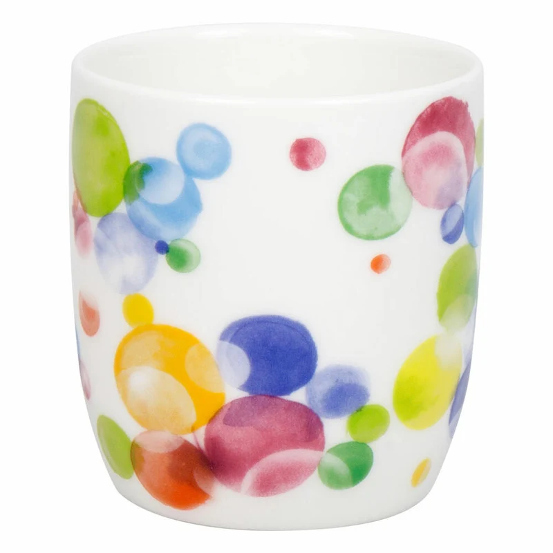 Könitz Becher Colourful Cast Bubbles, New Bone China, Bunt, 230 ml, 11 7 268 2263