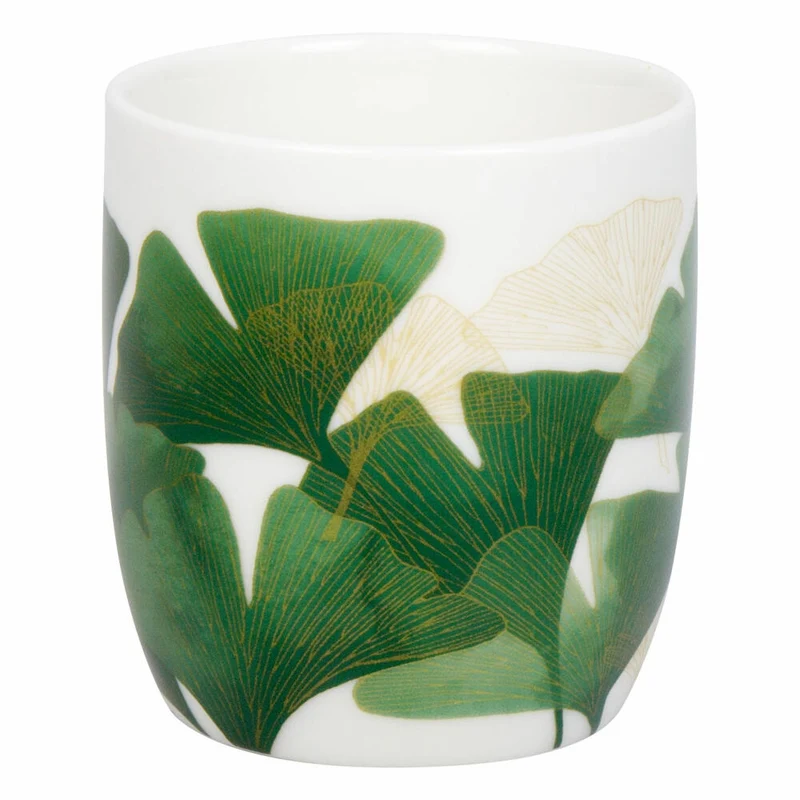 Könitz Becher Ginkgo, Tasse, New Bone China, Grün, 230 ml, 11 7 268 2814
