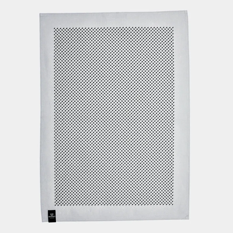 KISS MY KITCHEN Geschirrtuch Pali grey